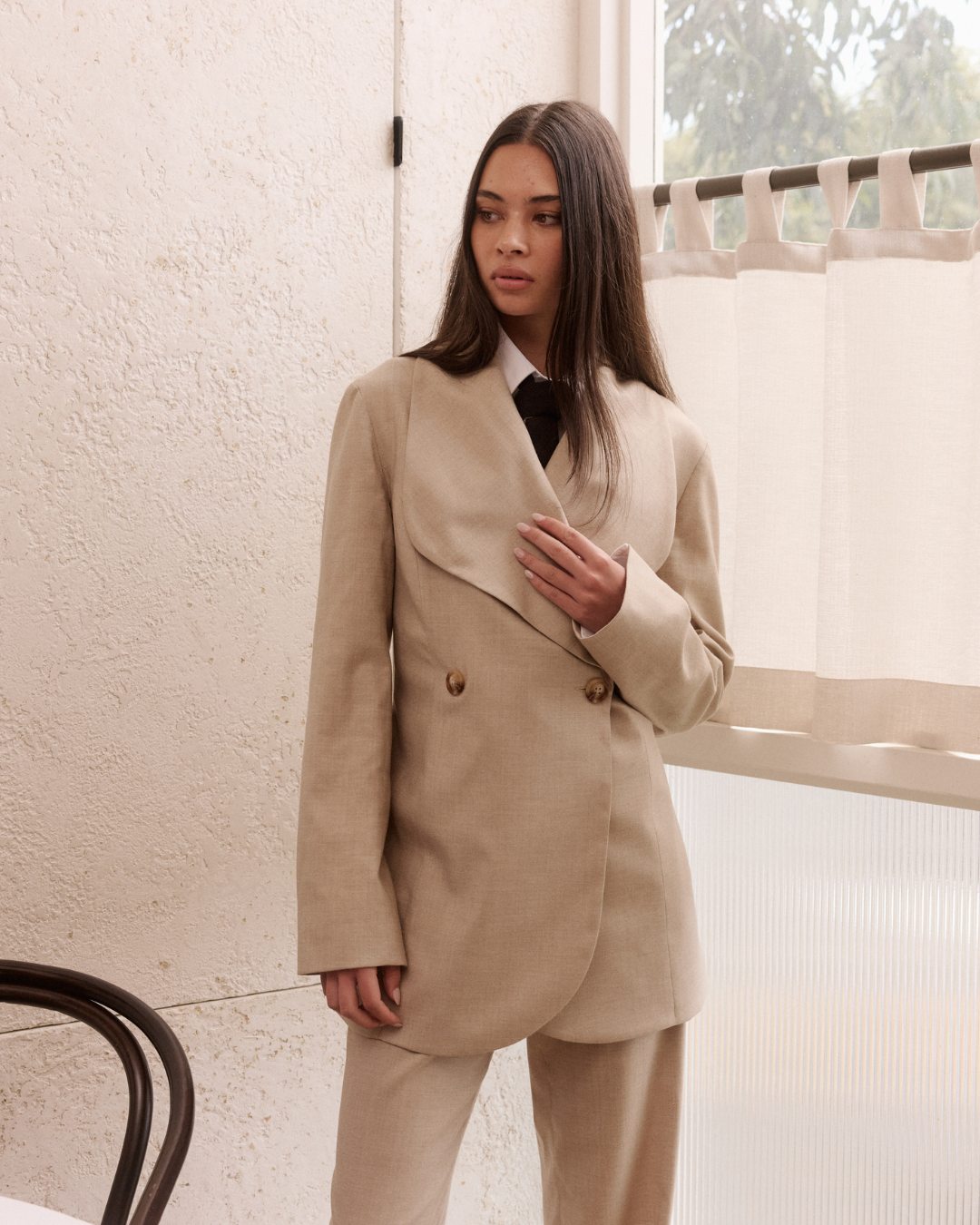 CORDELIA BLAZER SAND