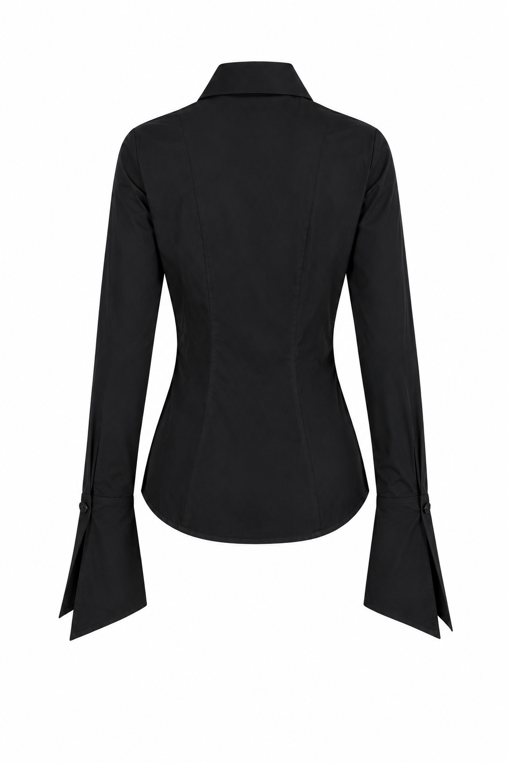 JACKIE SHIRT BLACK COTTON