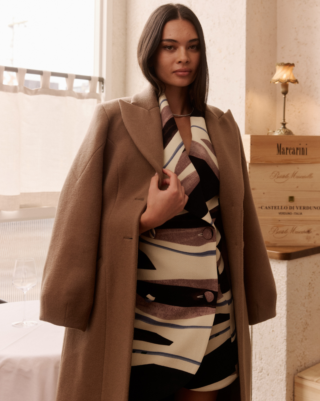 PROVENCE COAT ESPRESSO