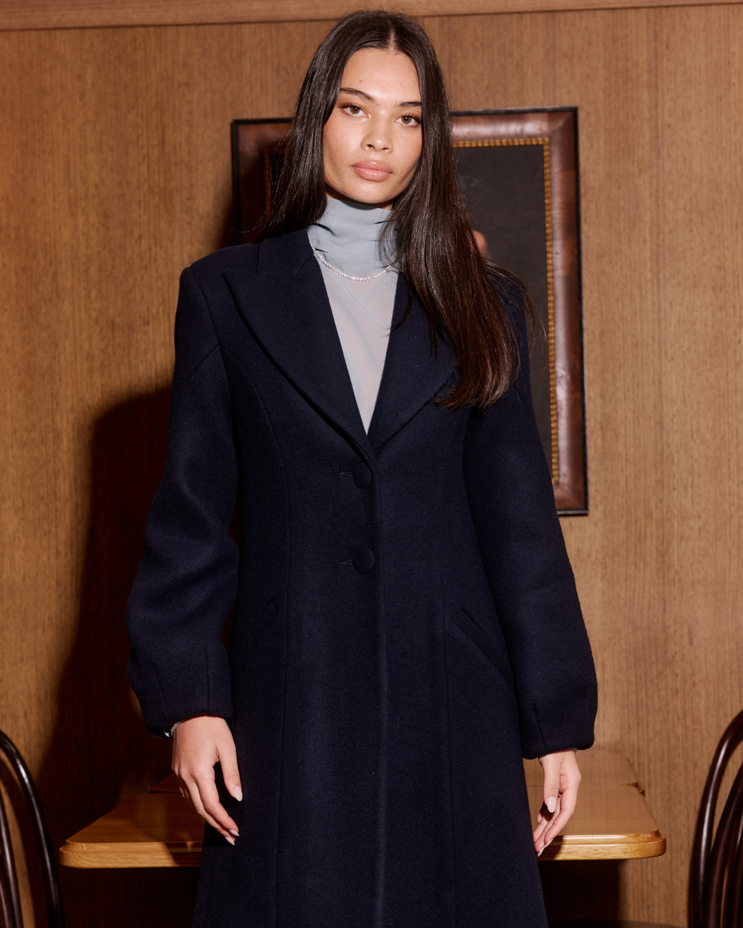 PROVENCE COAT NAVY