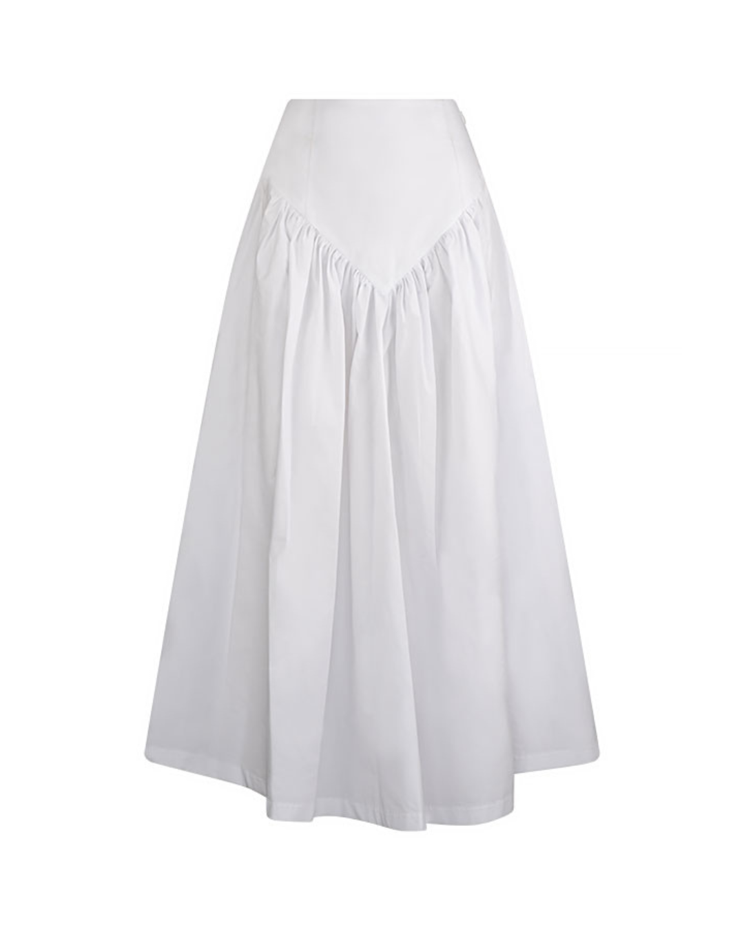 PARIS LONG WHITE SKIRT