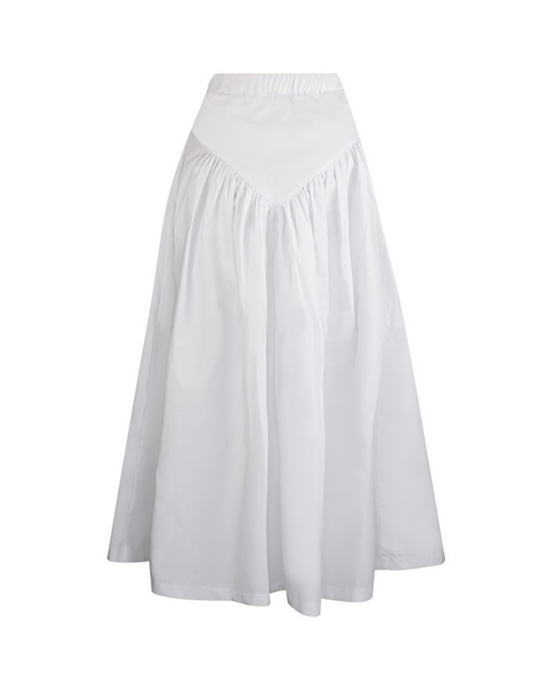 PARIS LONG WHITE SKIRT