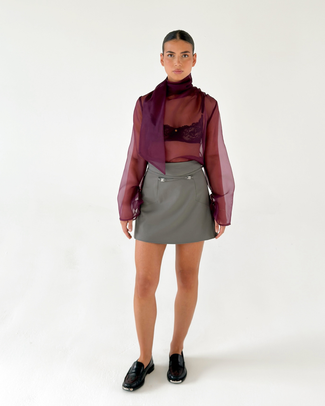 CHÉRI BLOUSE BORDEAUX