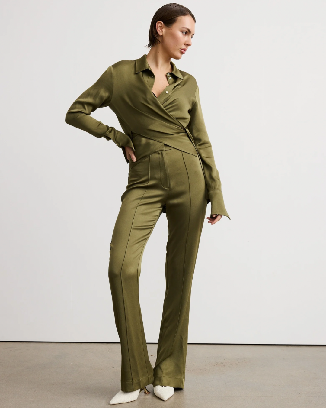 PIN-TUCK PANT GROVE