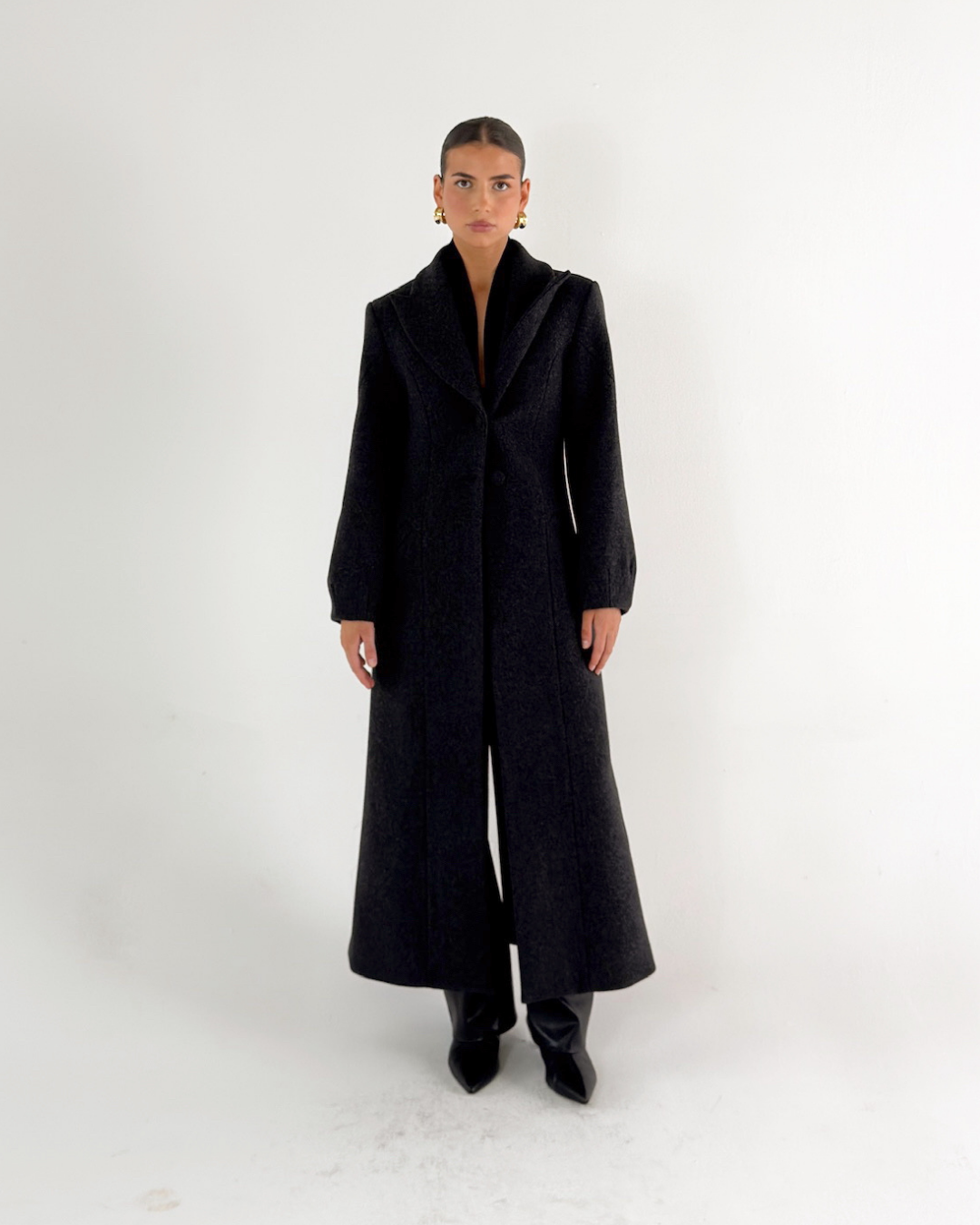 PROVENCE COAT CHARCOAL