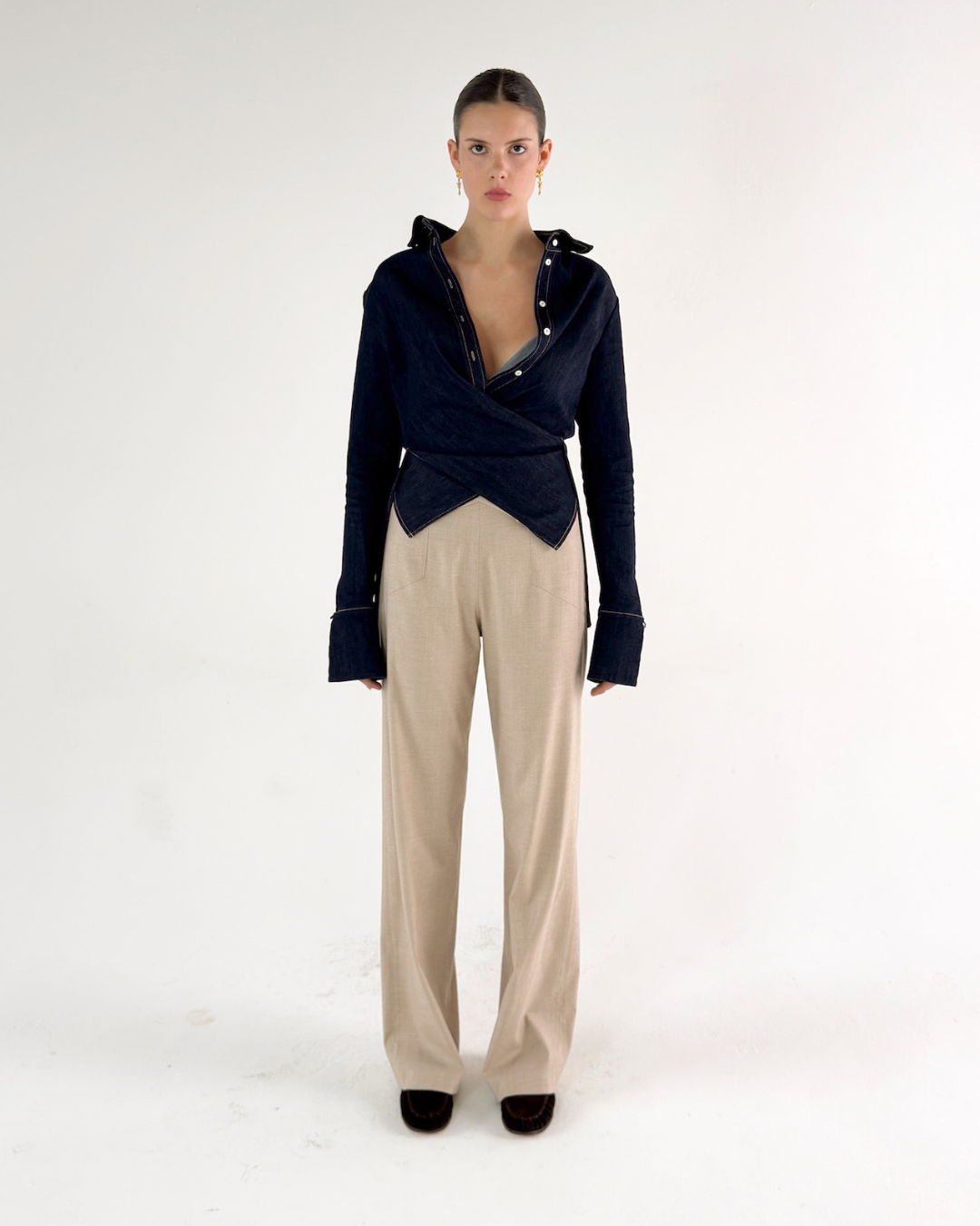 JUPE PANT SAND