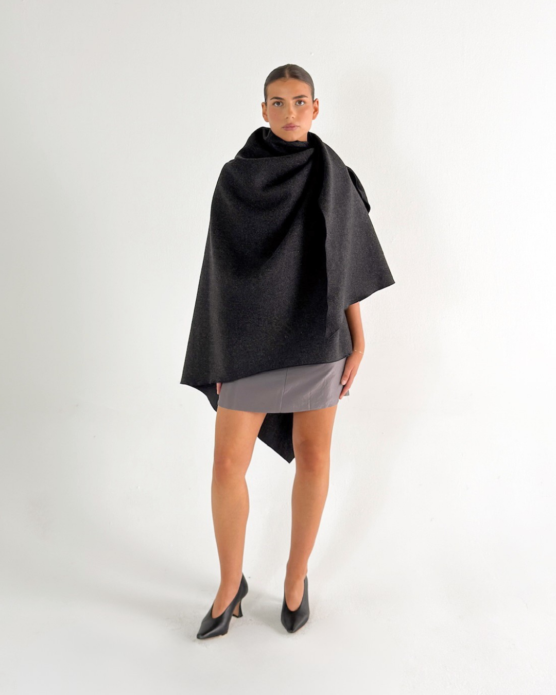 VERSAILLES WRAP CHARCOAL