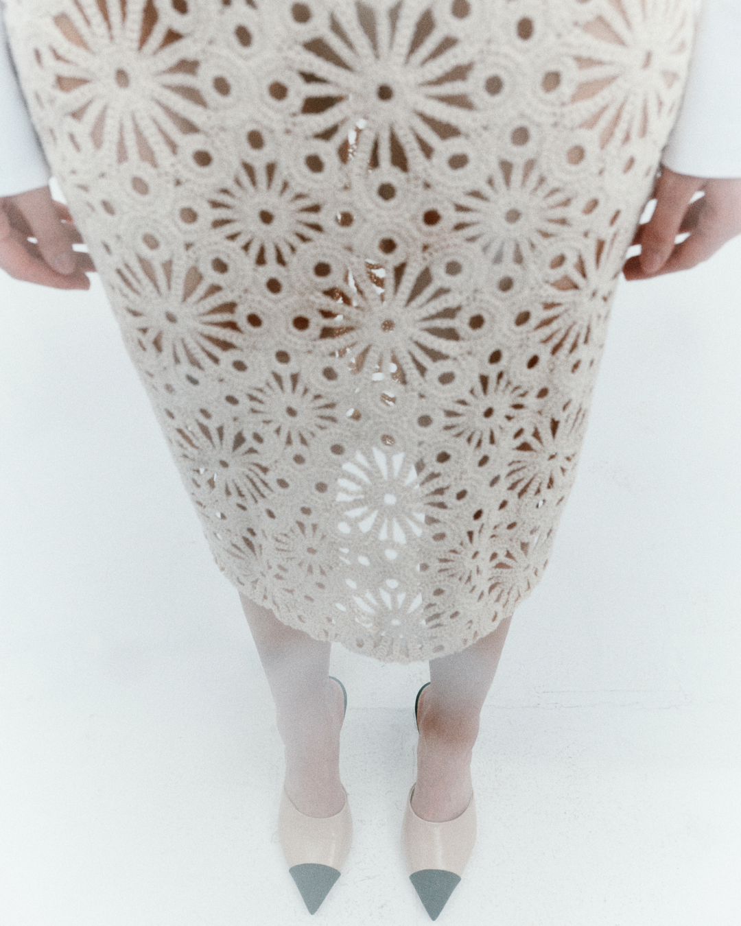 Giselle Crochet Pencil Skirt