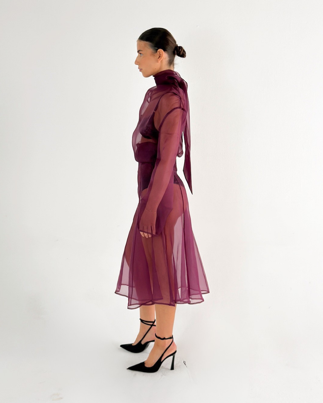 BORDEAUX CHÉRI BLOUSE & MON SKIRT (15% OFF AS A BUNDLE)