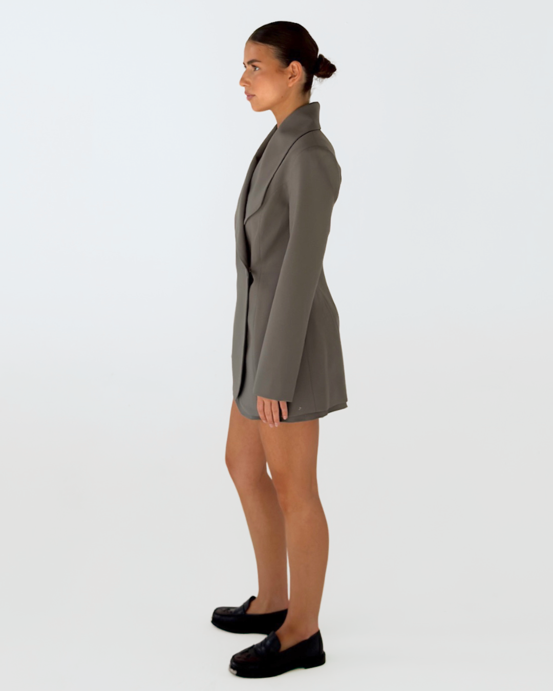 CEMENT SKIRT SUIT (15% off as Bundle)