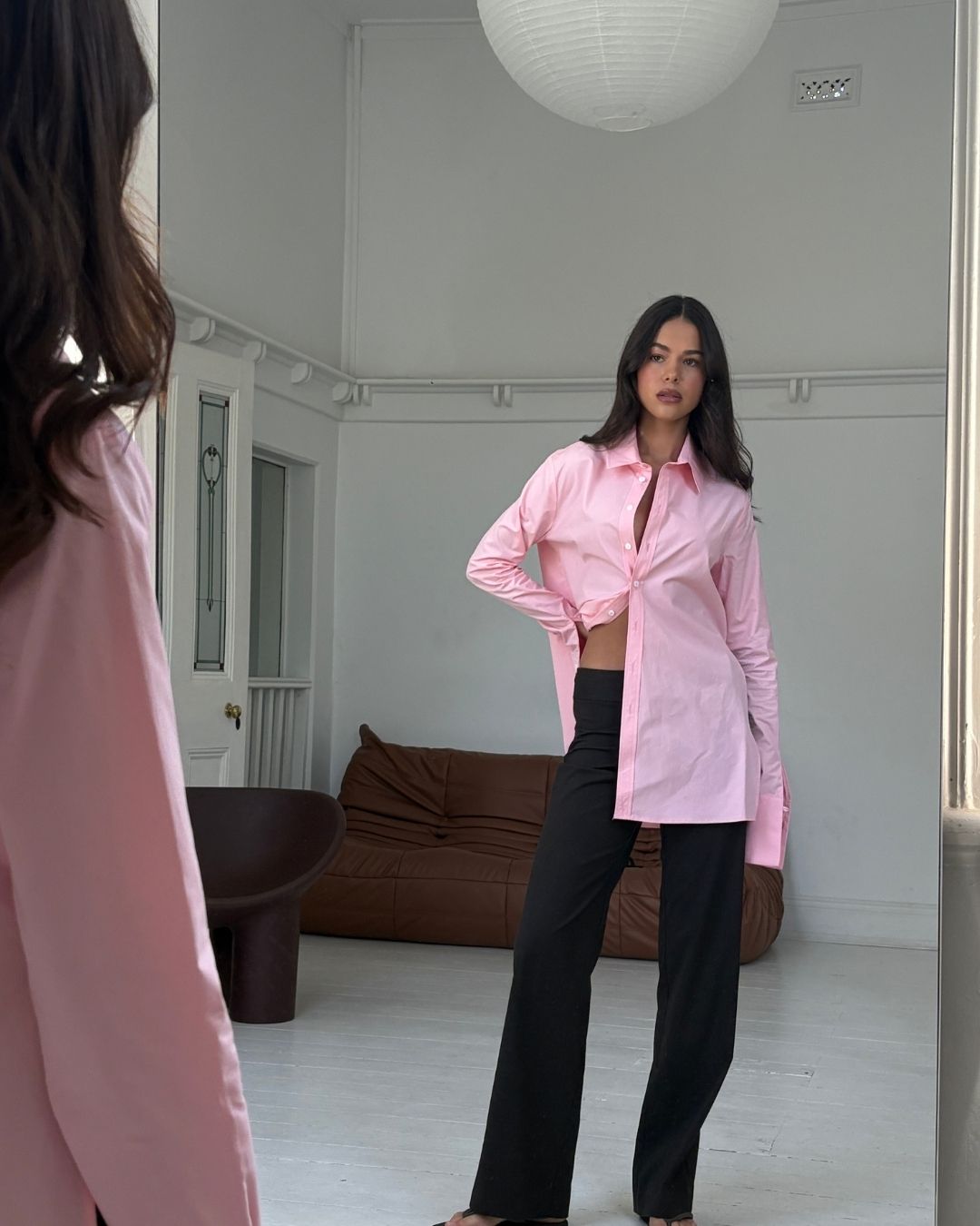 ACE SHIRT PINK COTTON