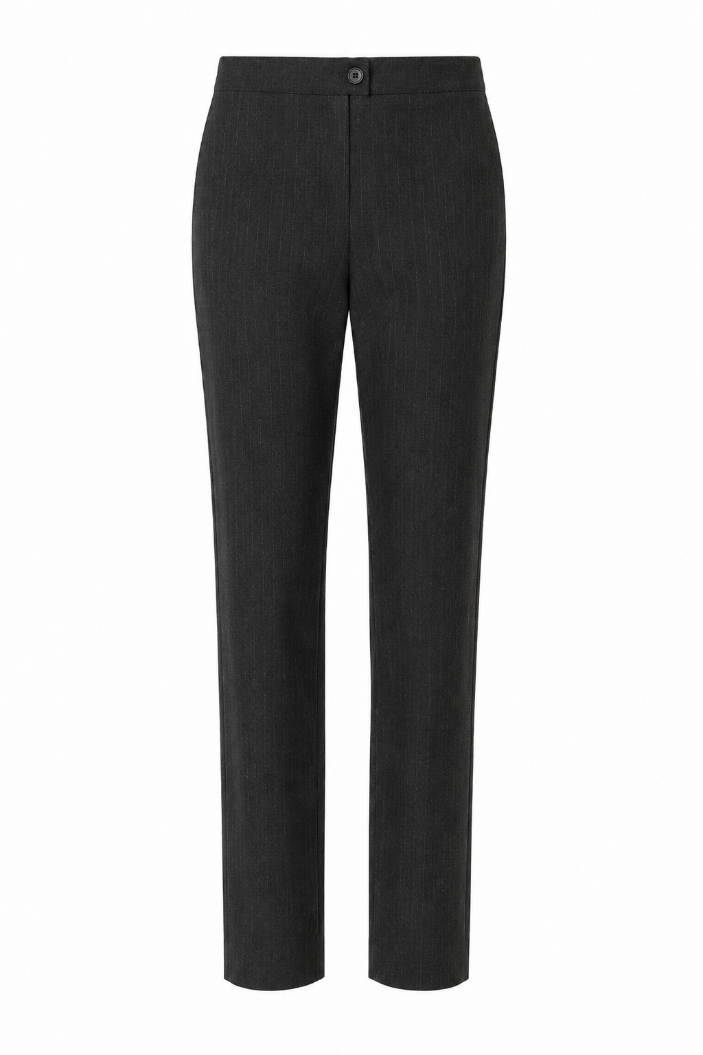 IVY CHARCOAL WOOL CIGARETTE PANTS