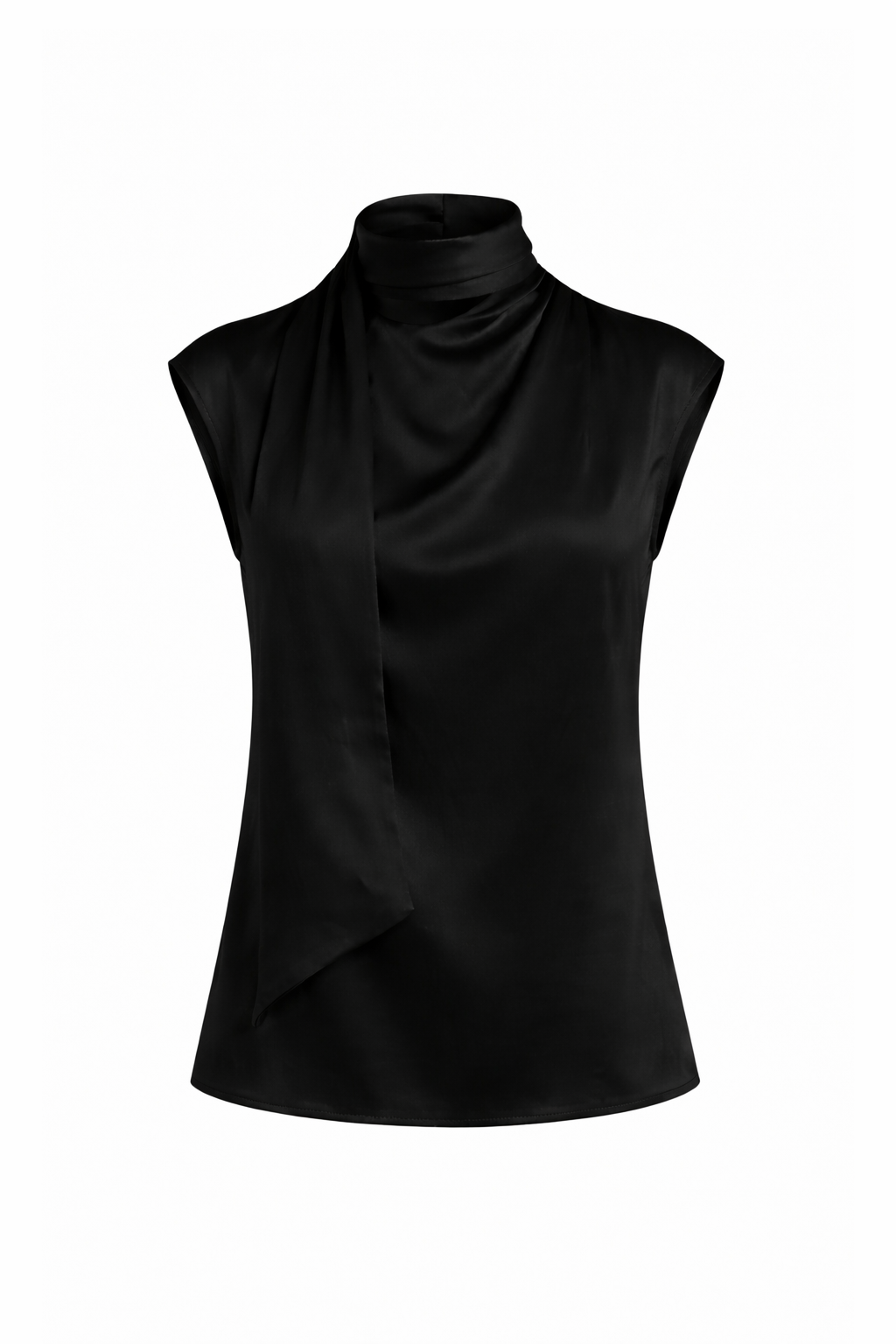 CHÉRI CAP SLEEVE BLACK