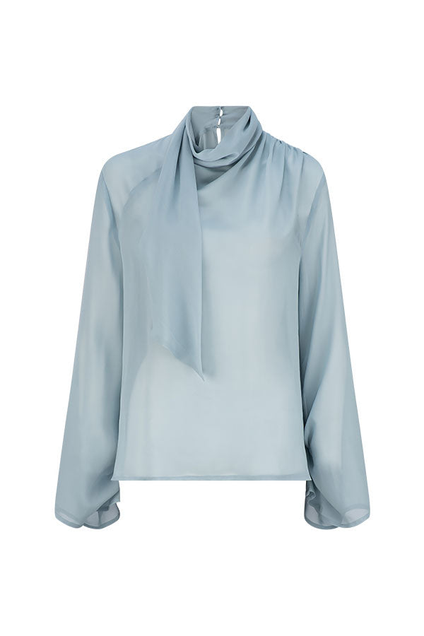 CHÉRI BLOUSE PERIWINKLE