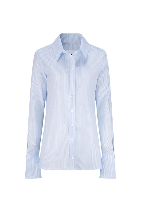 ACE SHIRT BLEU BLANC