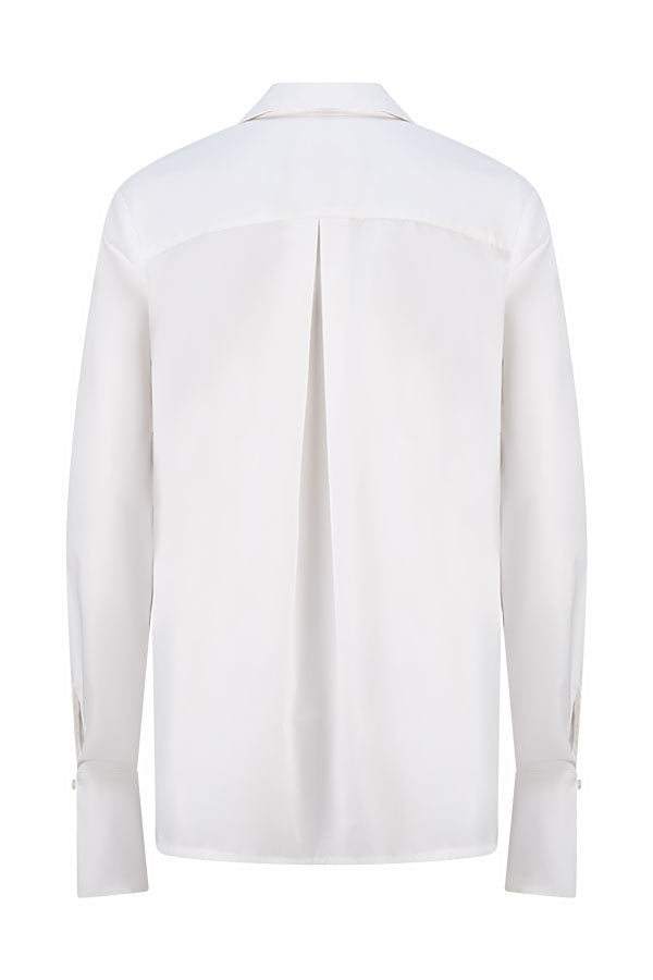 ACE SHIRT BLANC COTTON
