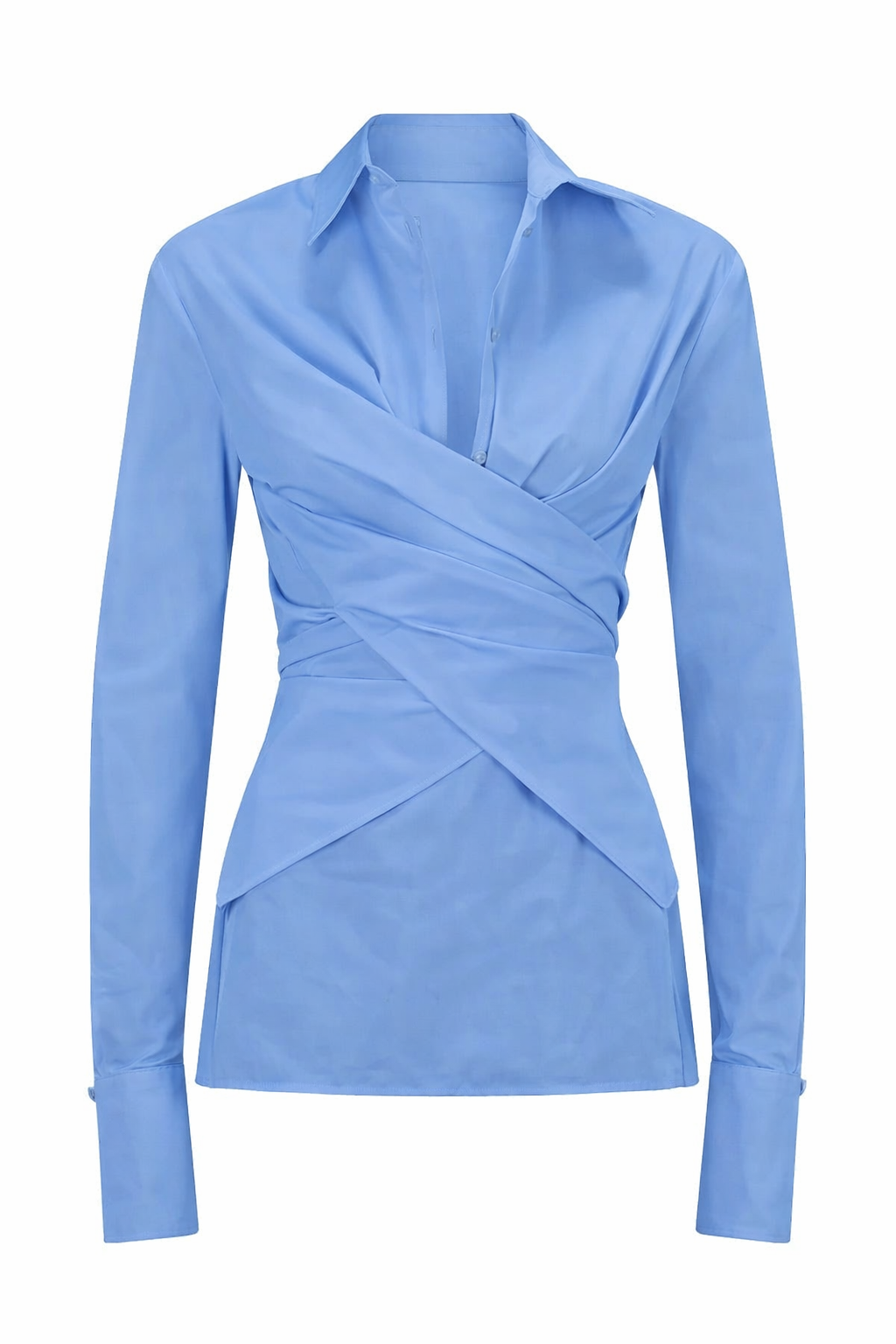 ACE BLUE COTTON SHIRT