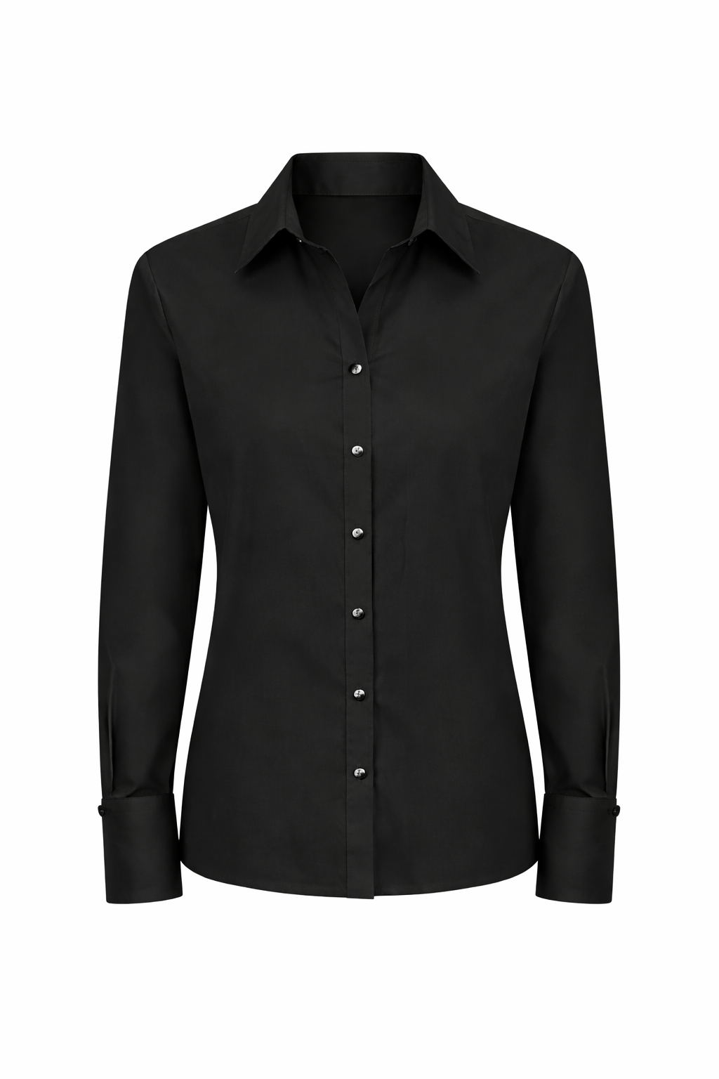 ACE BLACK COTTON SHIRT