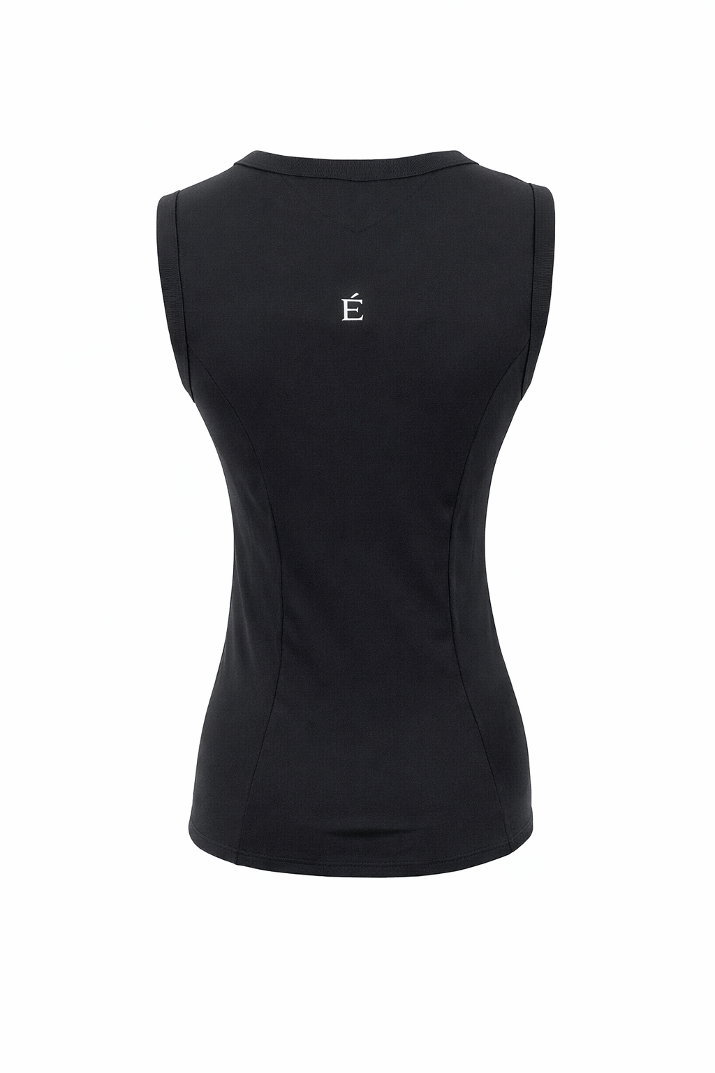 BLACK REVERSIBLE COTTON TANK