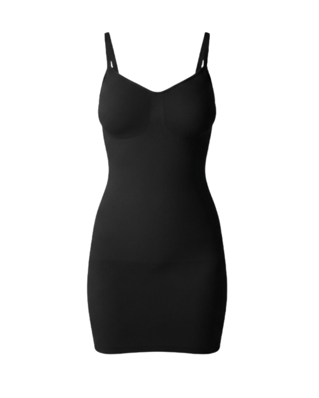 PAIGE SLIP DRESS - BLACK