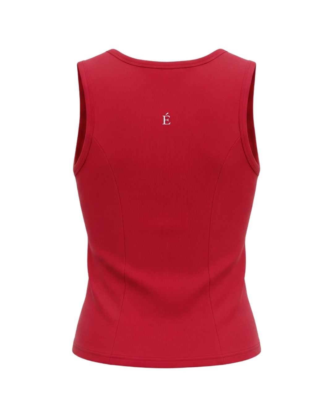 RED REVERSIBLE COTTON TANK
