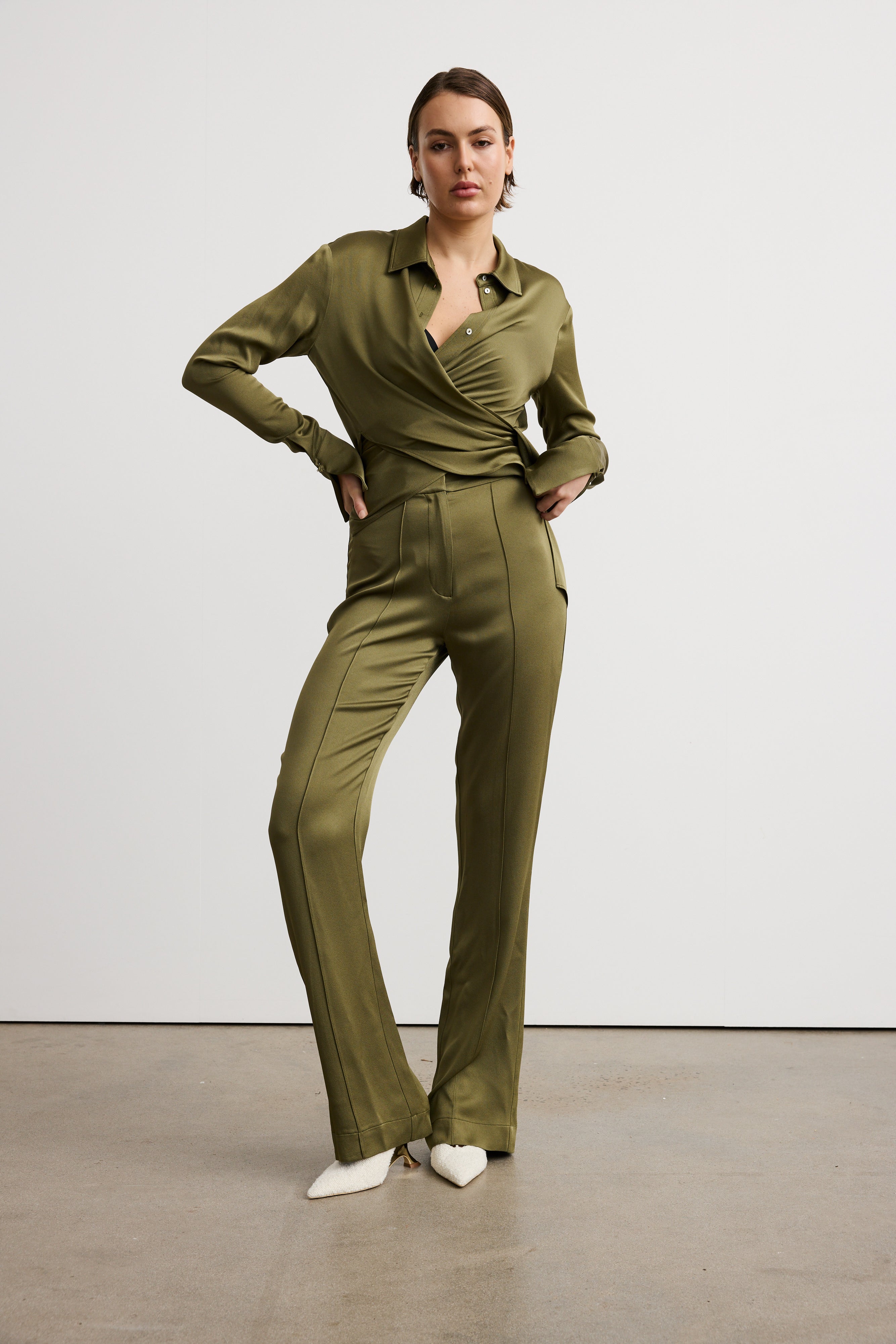 PIN-TUCK PANT GROVE