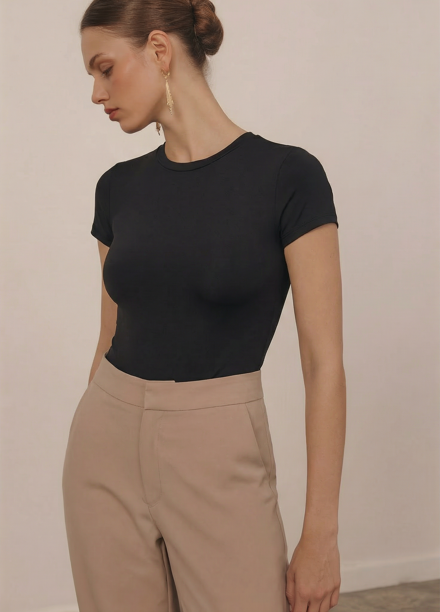 PRIM BODYSUIT - BLACK