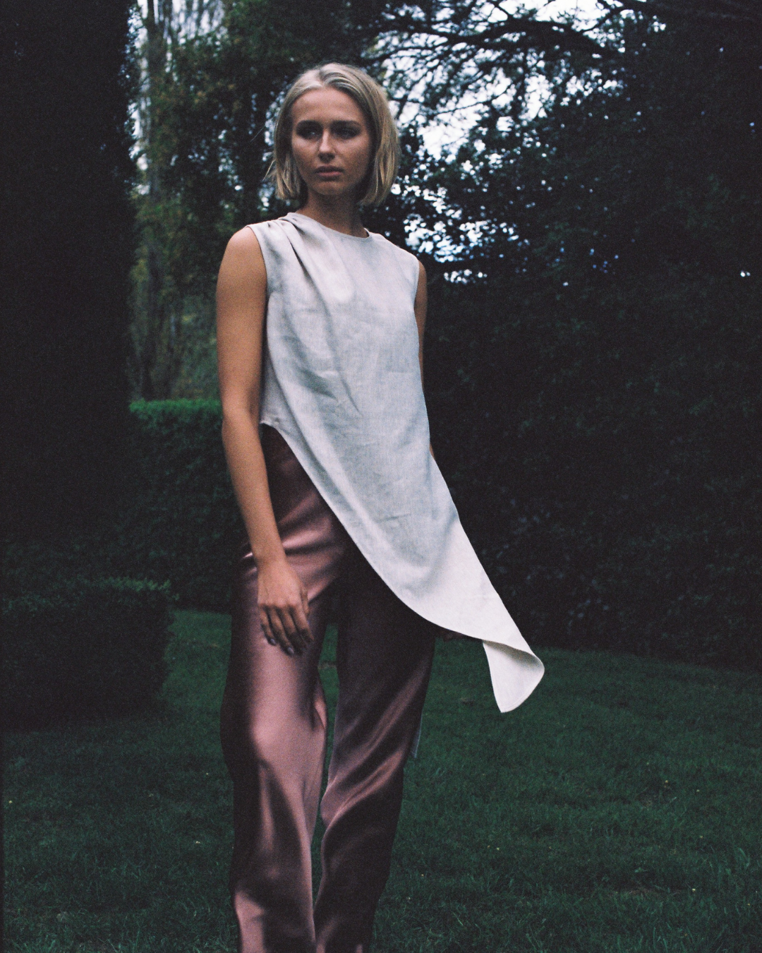 AMOUR TOP LINEN
