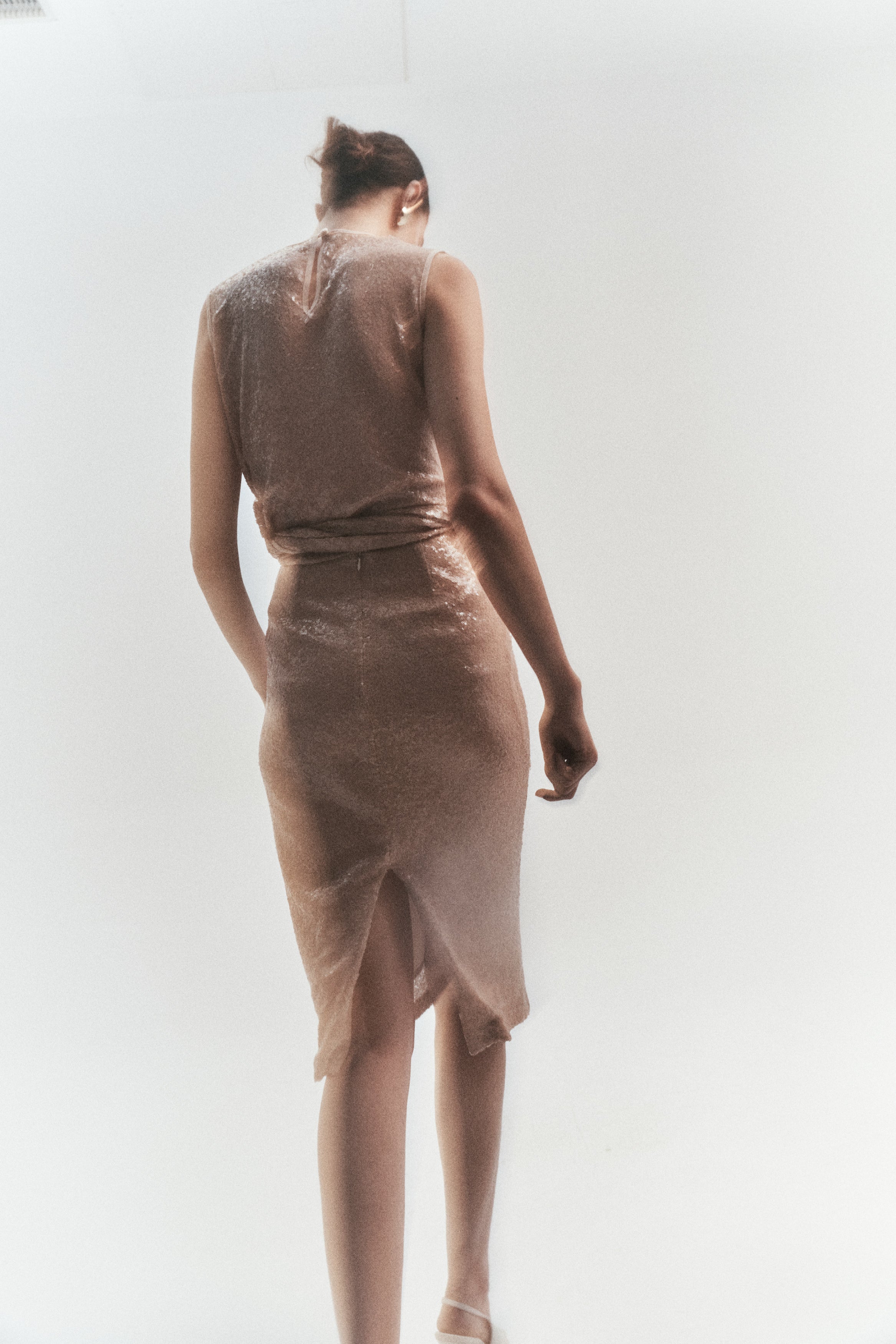 Giselle Sequins Pencil Skirt