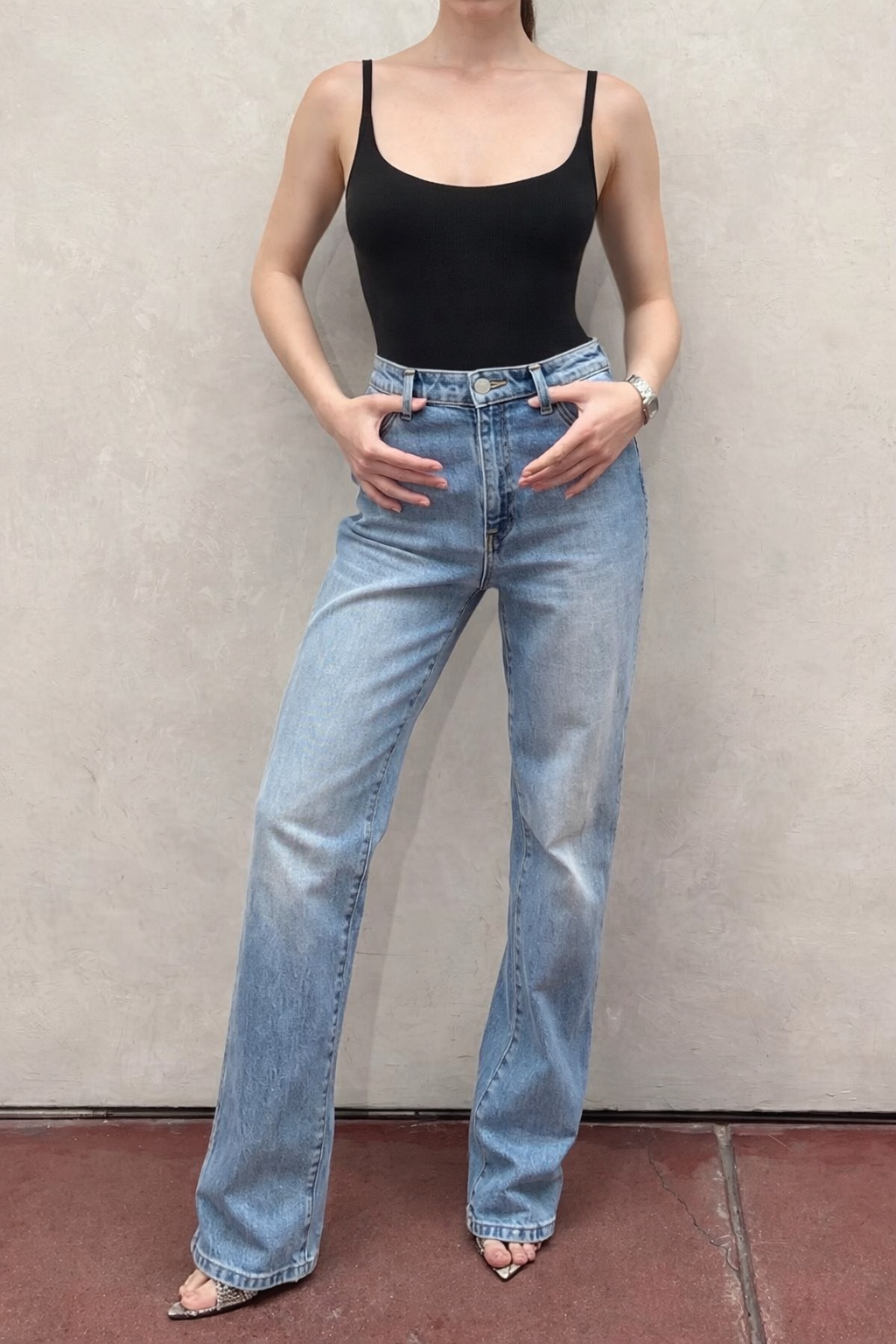 PIA BODYSUIT - BLACK