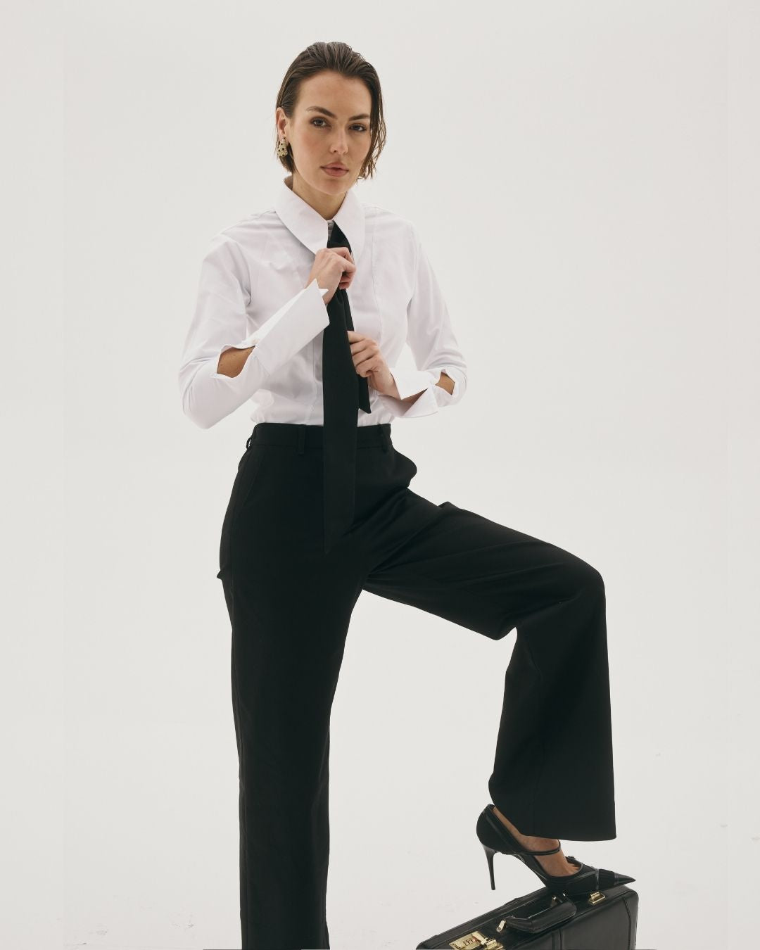 JACKIE SHIRT WHITE COTTON