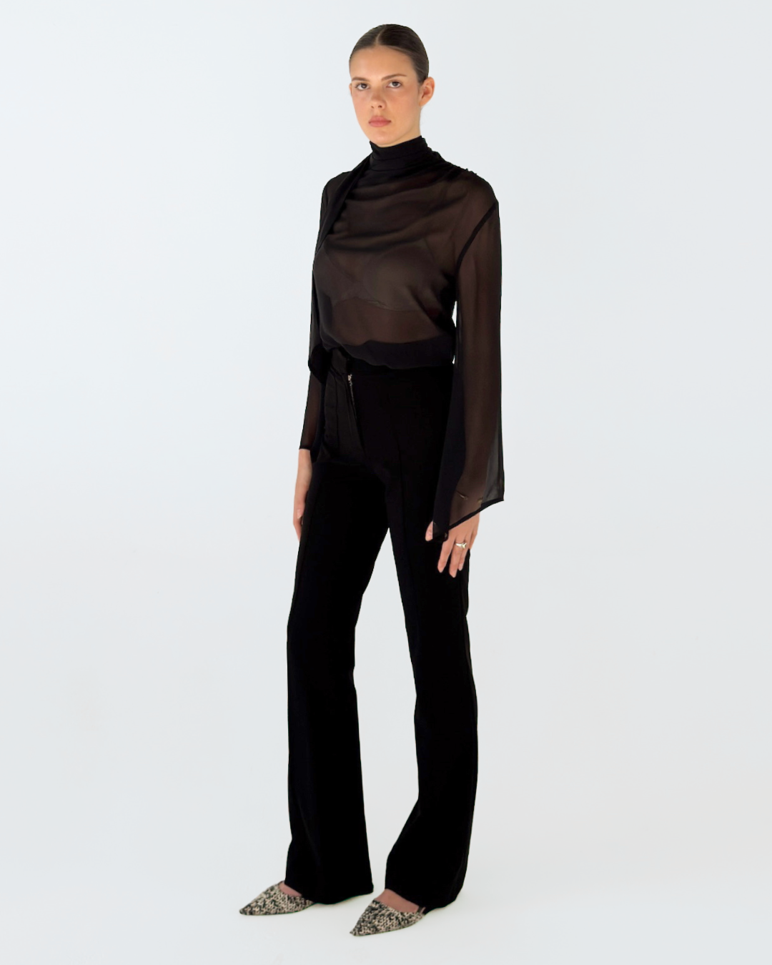 CHÉRI BLOUSE BLACK