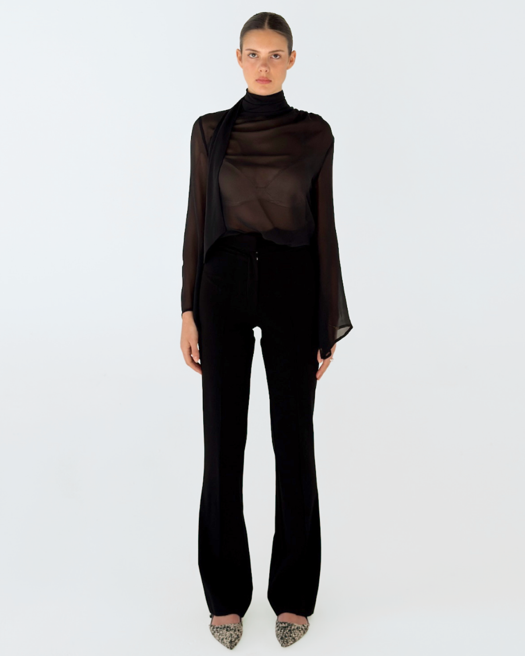 CHÉRI BLOUSE BLACK