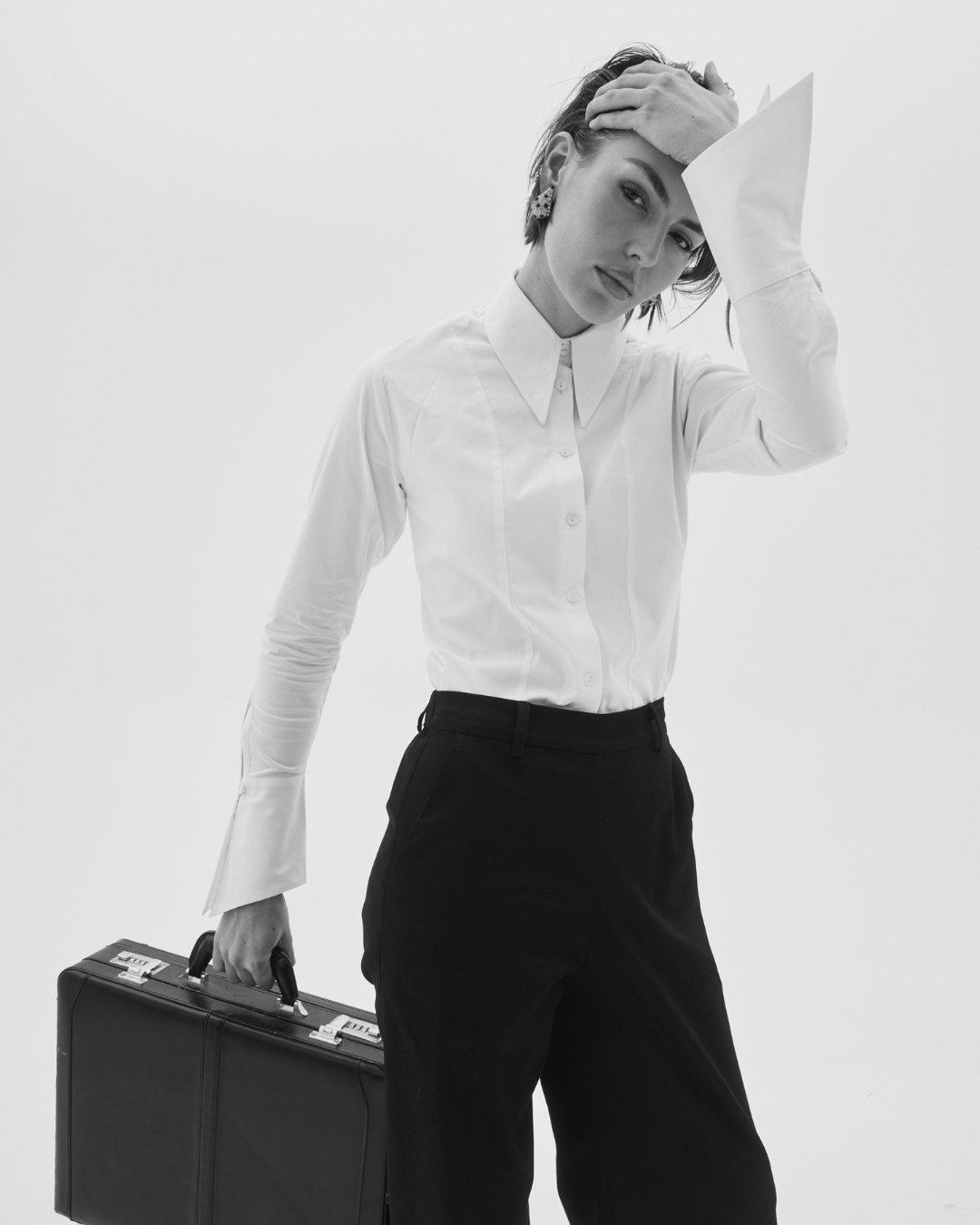 JACKIE SHIRT WHITE COTTON