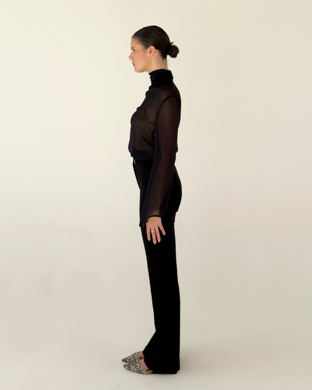CHÉRI BLOUSE BLACK