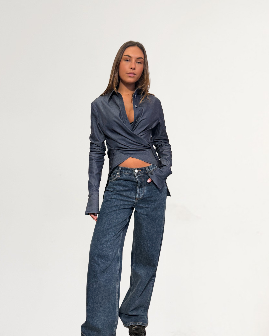 ACE SHIRT DENIM