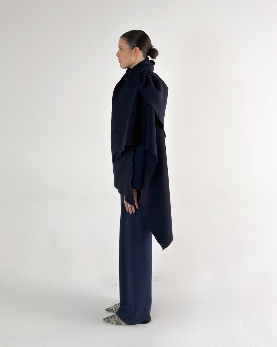 VERSAILLES WRAP FRENCH NAVY