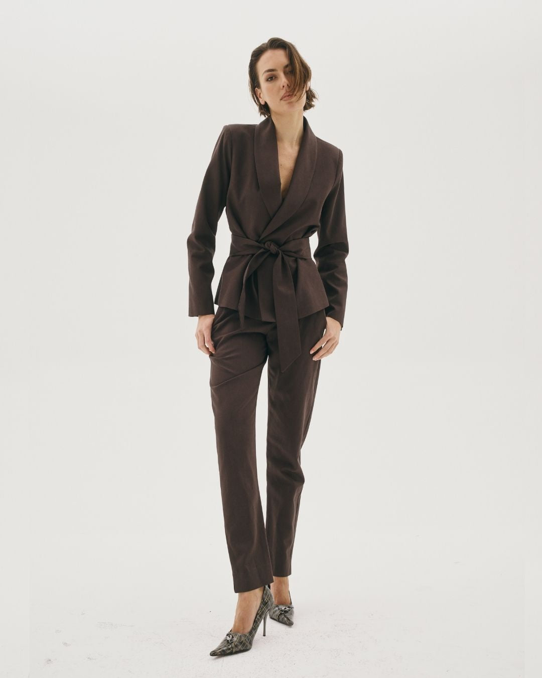 IVY CHOCOLATE CIGARETTE PANTS