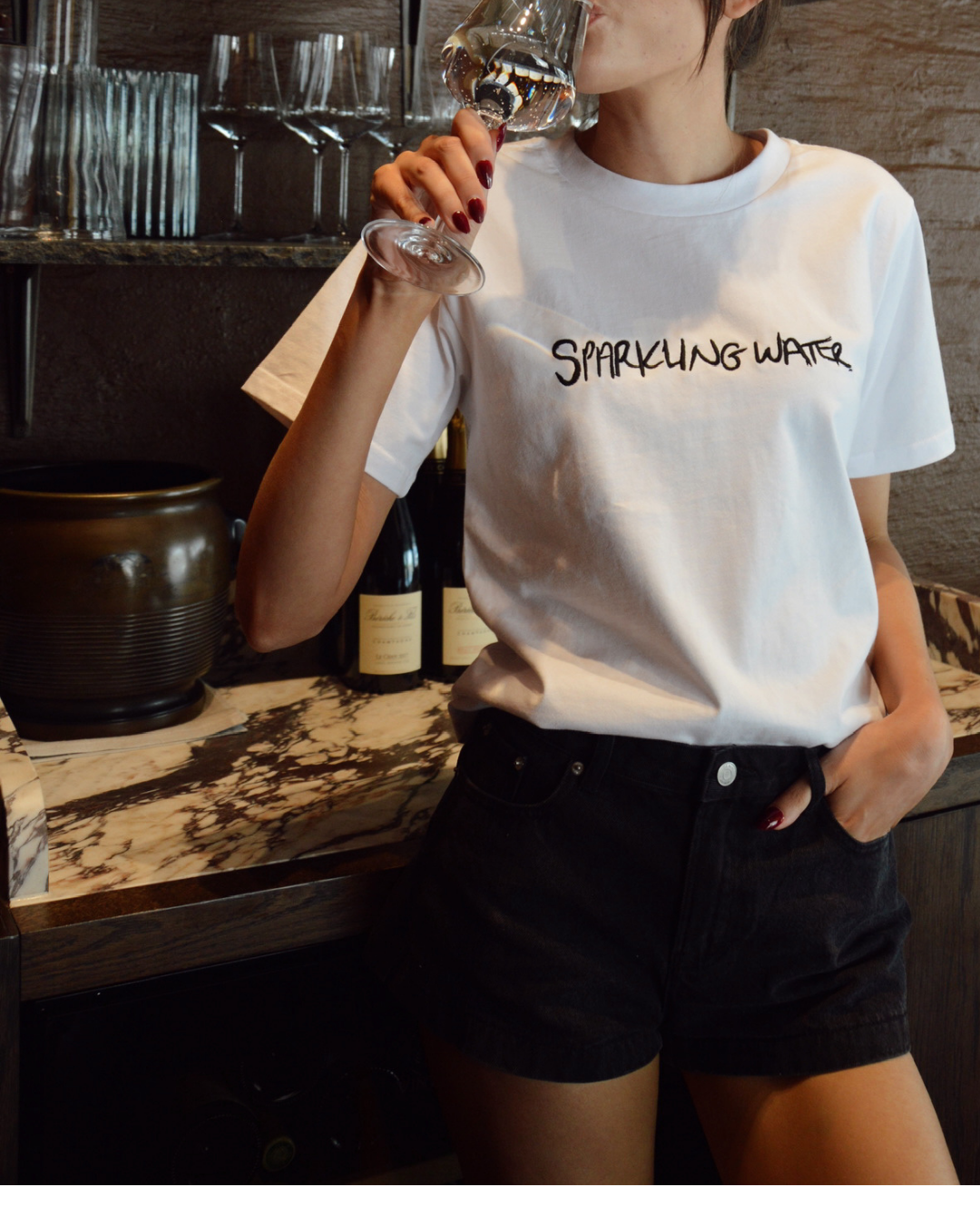 TSHIRT- Sparking Water- Womens