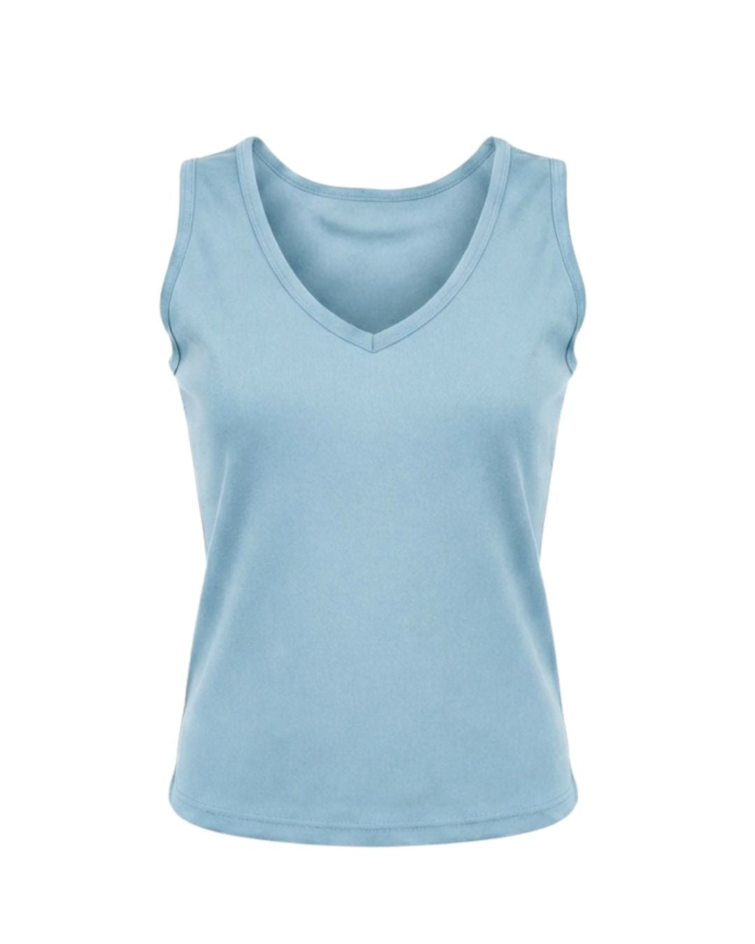 BABY BLUE REVERSIBLE COTTON TANK