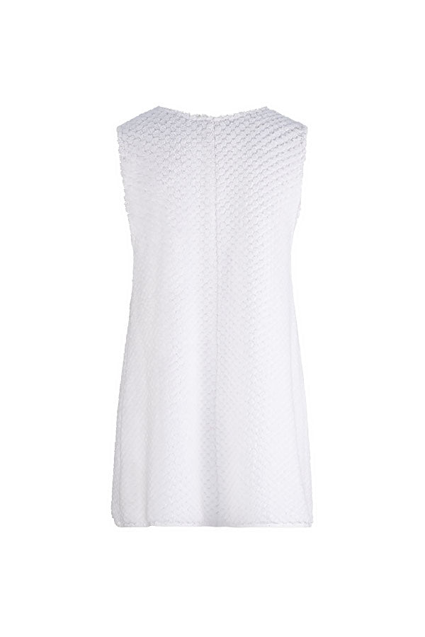 Soleil Dress White