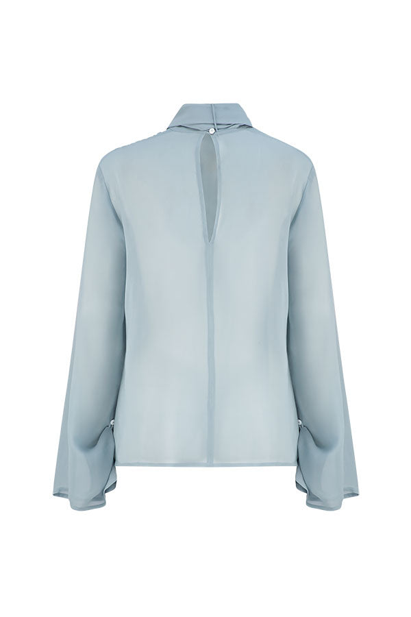 CHÉRI BLOUSE PERIWINKLE