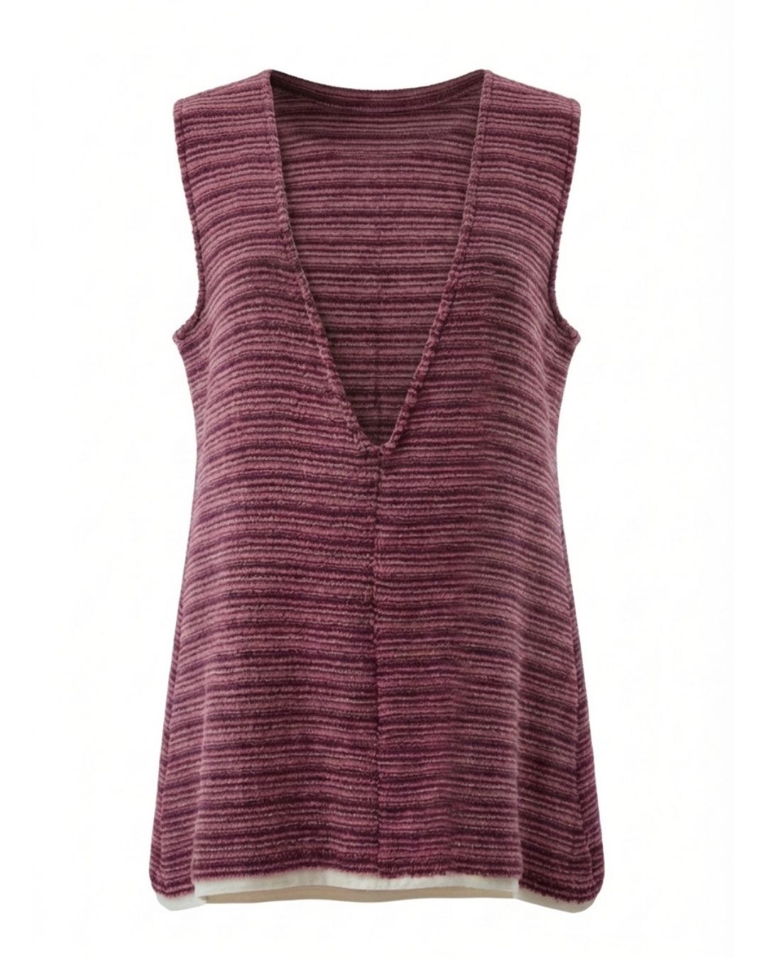 Soleil Towel Dress - Berry Stripe