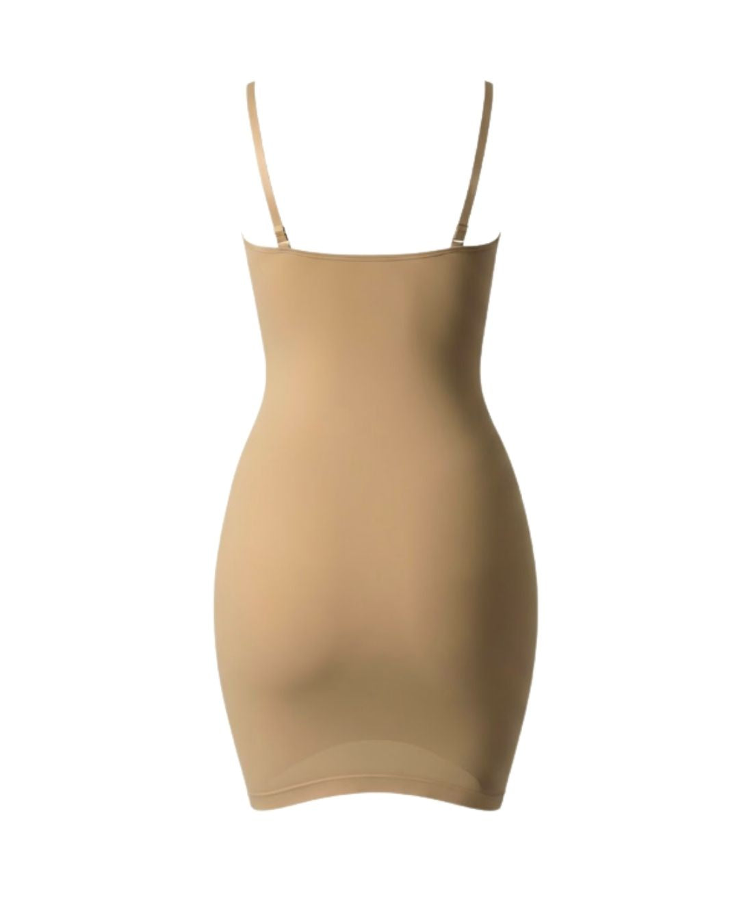 PAIGE SLIP DRESS - NUDE