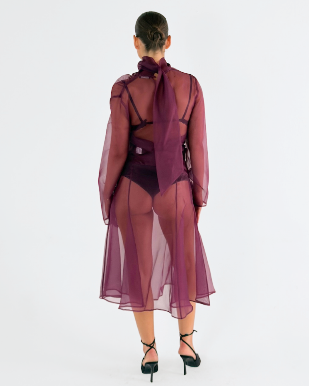 MON SKIRT BORDEAUX