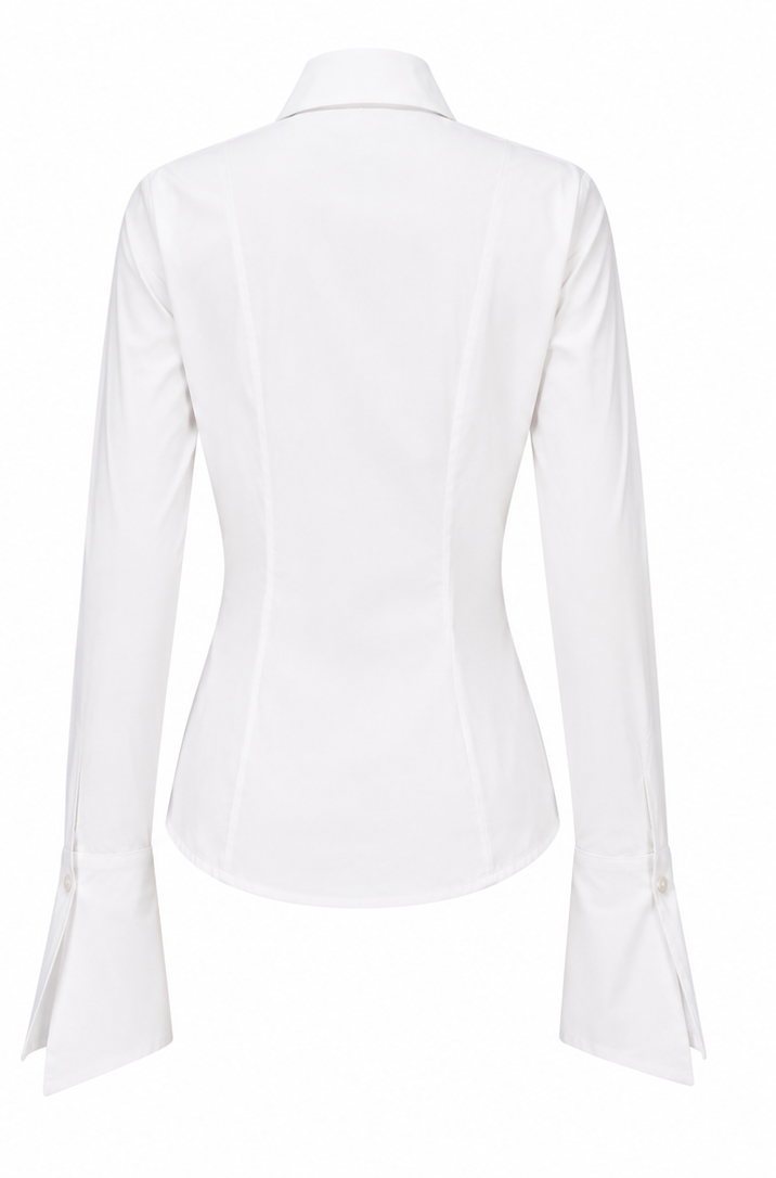 JACKIE SHIRT WHITE COTTON